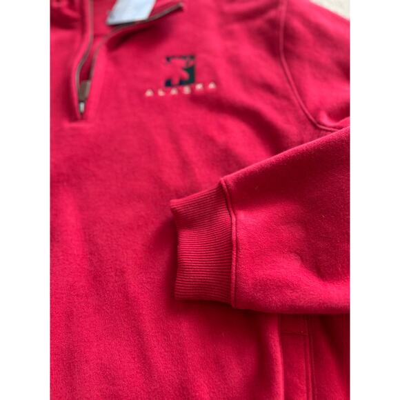 Men's Y2K Gear for Sports Alaska Denali Fleece Zip Pullover Red XXL Gorpcore NWT - Picture 7 of 9